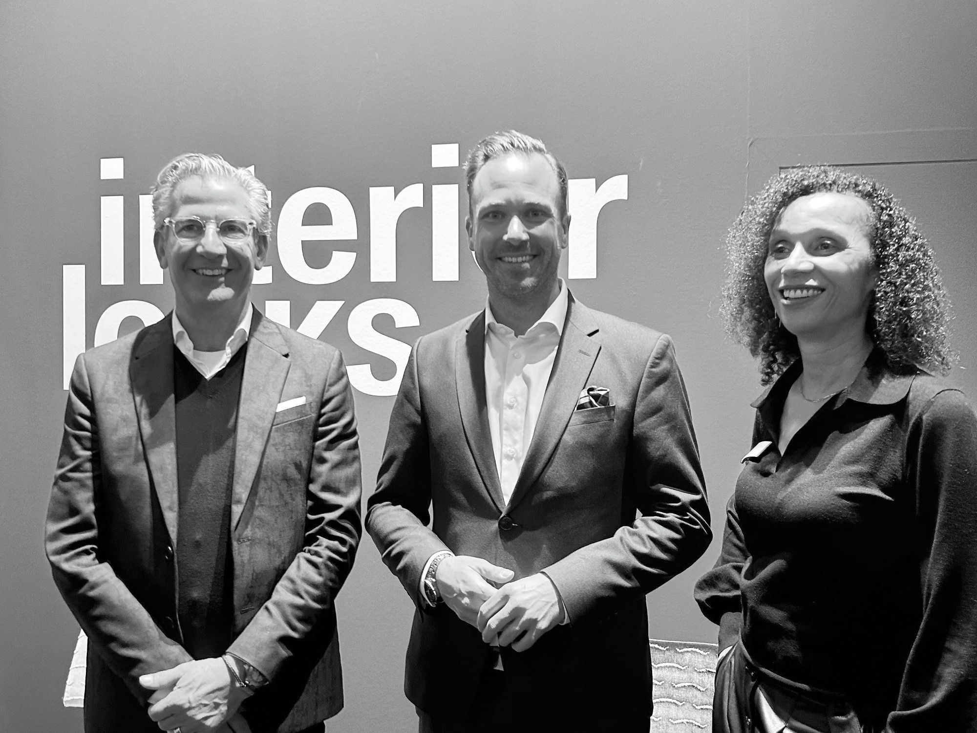 Bei der Interior-Looks-Premiere: Bernd Schellenberg, Philipp Ferger, Yvonne Engelmann
