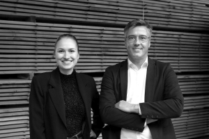 Waren nur kurz ein Team: Corinna Göhlich, Ralf Kröger