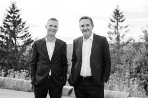 Neuer und vormaliger CEO: Henning Karlsrud, Lars I. Røiri