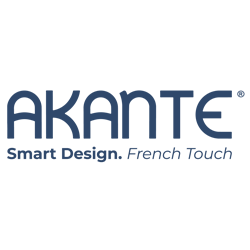 Logo Akante - Smart Design. French Touch