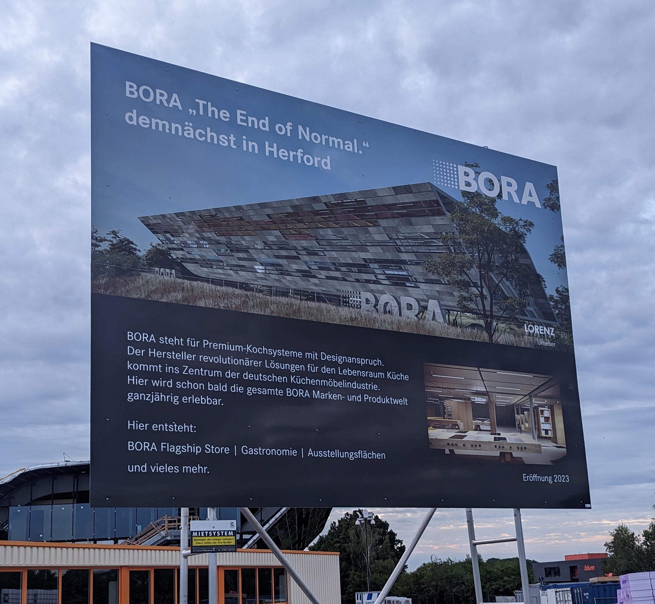 bora baustellenschild