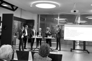 „Möglichst konkrete Vorschläge“: Jan Kurth, Dr. Jan Bergmann, Uwe Kreidel, Melanie Thomann-Bopp, Mona Neubaur, Dirk Hardeck