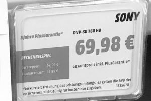 Corpus Delicti: Verstoß gegen die Preisangabenverordnung