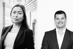 Doppelspitze: Cecilie Bolstad-Larssen und Luke van der Made