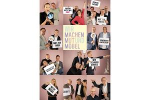 Macht Mut: Motiv aus der aktuellen Kampagne der Möbelmeile