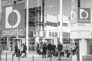 Branchentreffen in Köln: Eingang Nord während der Orgatec 2022