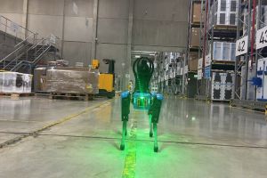 Im E-Commerce-Einsatz: Roboter bei Hermes in Ansbach