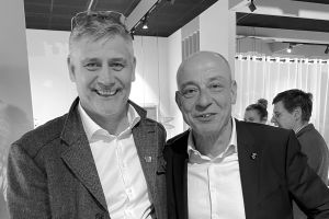 Bald kein Duo mehr: Frank Bradford, Alfred Neuwald