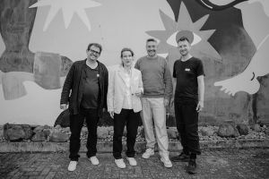 Kreative Köpfe: Christoph Backes, gabriele Fischer, Flobo Berger, Henning Besser