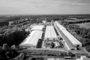 Drohne über Germersheim