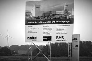 Noltes Baustelle in Melle