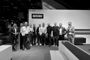 Das neue EMMK-Hochwert-Gremium bei Kettnaker in Köln: Kai Weckesser, Alfons Schweigert, Wolfgang Kettnaker, Michael Klessinger, Peter Weckesser, Tim Singe, Mike Giebel, Dieter Kleemann, Henrik Marks, Meinolf Buschmann, Aydin Yildirim