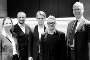 Andrea Netenjakob, Wipoz Managing Director International Stéphane Charbonneau, Gregor Soll, Wipoz-Gründer Samuel Clanchin, Dirk Fitzke
