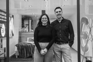 Weitere Stores geplant: Kölner Store-Managerin Amke Weinberg und Manuel Müller