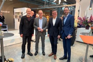 Urban unterwegs: Leo Lübke, Jan Kurth, Oliver Frese, Matthias Pollmann