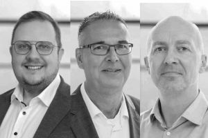 Dennis Demmer, Sören Söhnlein und Ole Hein