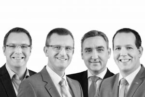 Eric Hölper, Volker Buchinger, Frank Pohl, Stephan Röder