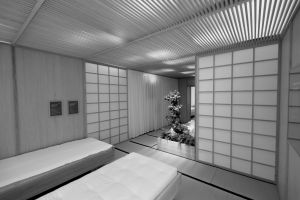 Probeliegen im Ryokan