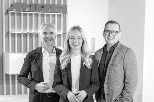 Neue Geschäftsführung: Erich Ritt, Klara Reisinger, Manfred Kamleitner