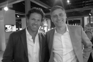 Bert Plantagie und Frank Bradford