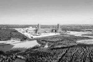 Noch im Bau: Geplantes erstes klimaneutrales Stahlwerk der Welt von H2 Green Steel