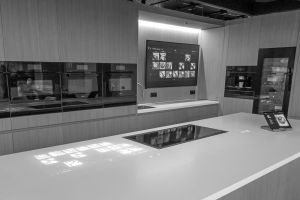 Assistenzsystem in Mieles Food Lab in Brüssel