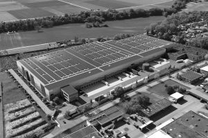 Aus der Vogelperspektive: Künftiger Galaxus-Standort Neuenburg