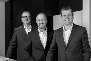 Häcker-Geschäftsführung: Markus Sander, Dirk Krupka, Stefan Möller