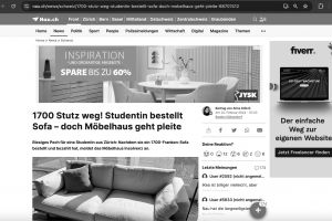 „1.700 Stutz weg“: Schlechte Presse für den insolventen Anbieter 