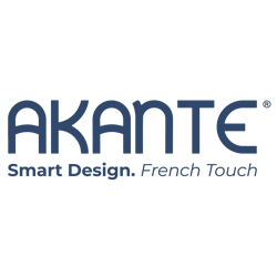 Logo Akante - Smart Design. French Touch