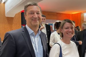 Im Herbst 2023: Harald Friedrich, Dr. Sara Warneke