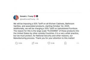 Donald Trump auf "Truth Social"