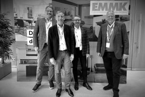 Die EMMK-Geschäftsführung: Jens Hölper, Torsten Goldbecker, Ulf Rebenschütz, Felix Doerr
