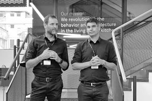 Martin Perkhofer,  Rouven Göhner beim X-Bo-Launch