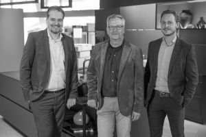 Neu aufgestellt: Blum-Deutschland-Geschäftsführer André Dorner, Frank Nolte und Lukas Lässer