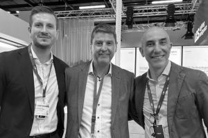 Im Mai auf der Interzum: Alexander Wiebe, Christian Vetterer, Pietro Barteselli