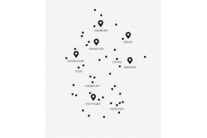 Montas-Stützpunkte in Deutschland